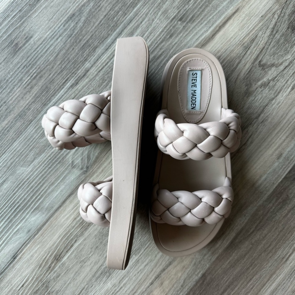 Steve Madden Braided Slide Sandals